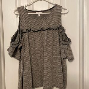 Lauren Conrad Cold Shoulder Tee